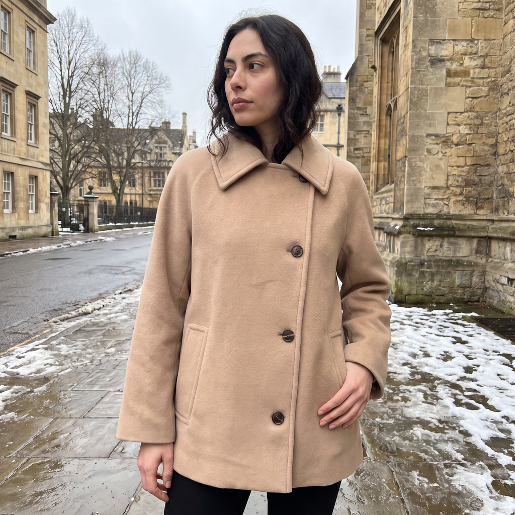 Women's Oversized Wool Blend Coat