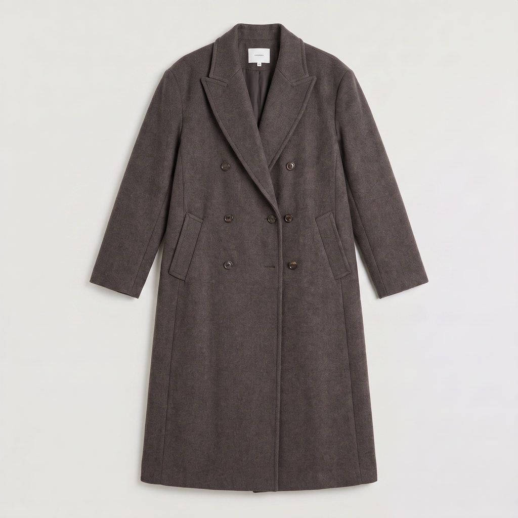 Women's Oversized Double-Breasted Coat