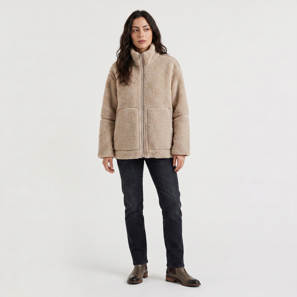 Women's Teddy Zip-Up Jacket