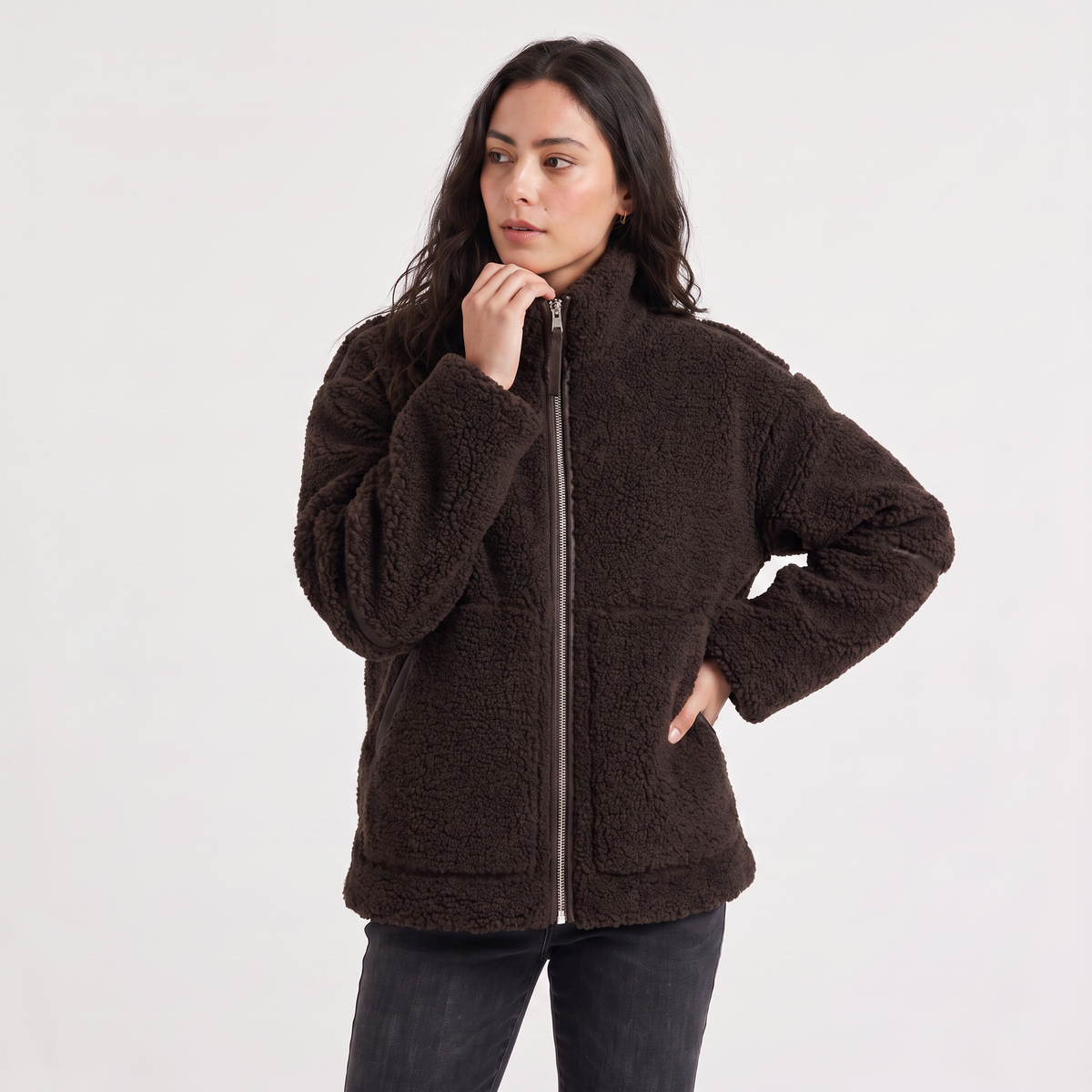 Women's Teddy Zip-Up Jacket