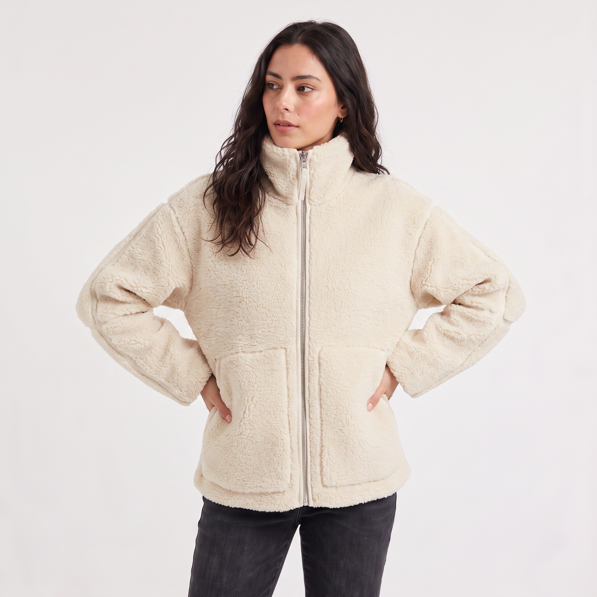 Women's Teddy Zip-Up Jacket