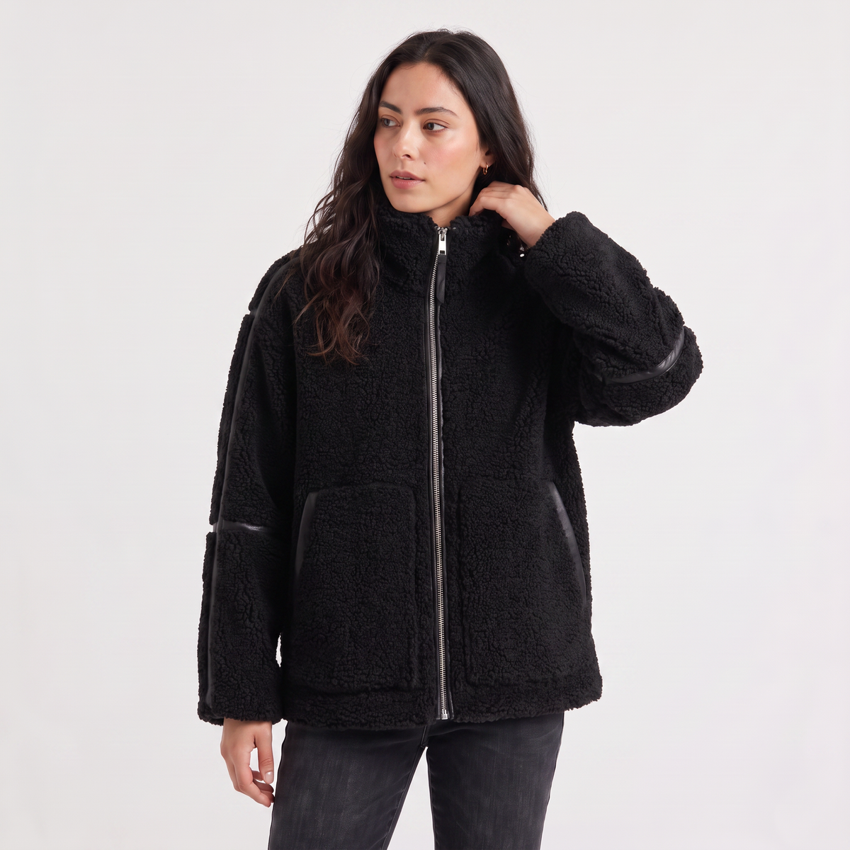 Women's Teddy Zip-Up Jacket