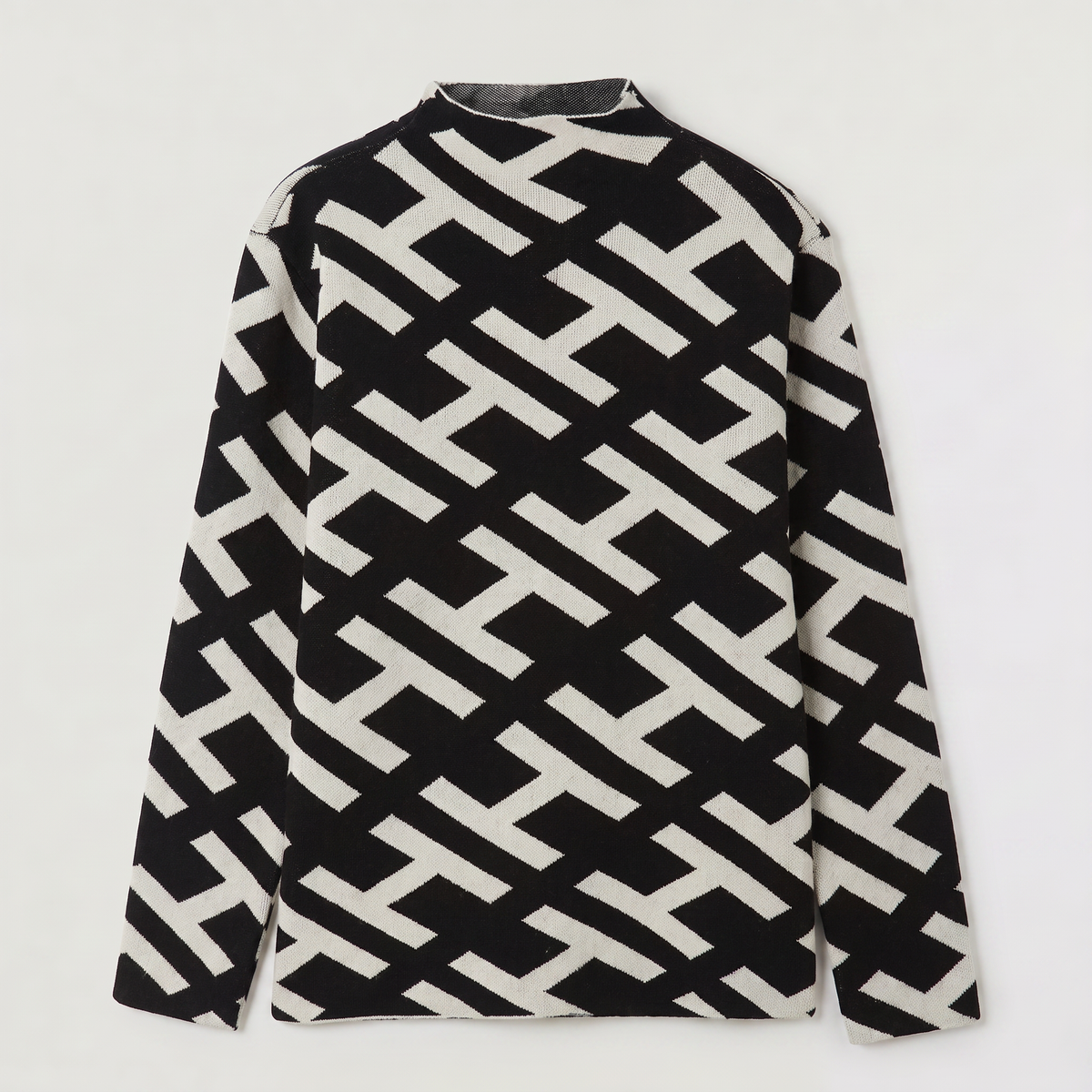 Women's Velvet Knit Turtleneck Jumper