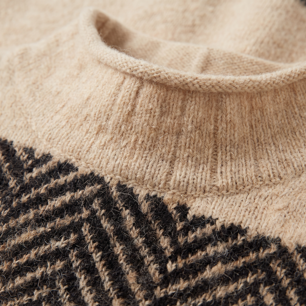 Women's Relaxed Turtleneck Knit Sweater