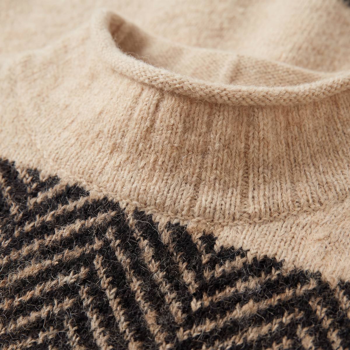 Women's Relaxed Turtleneck Knit Sweater