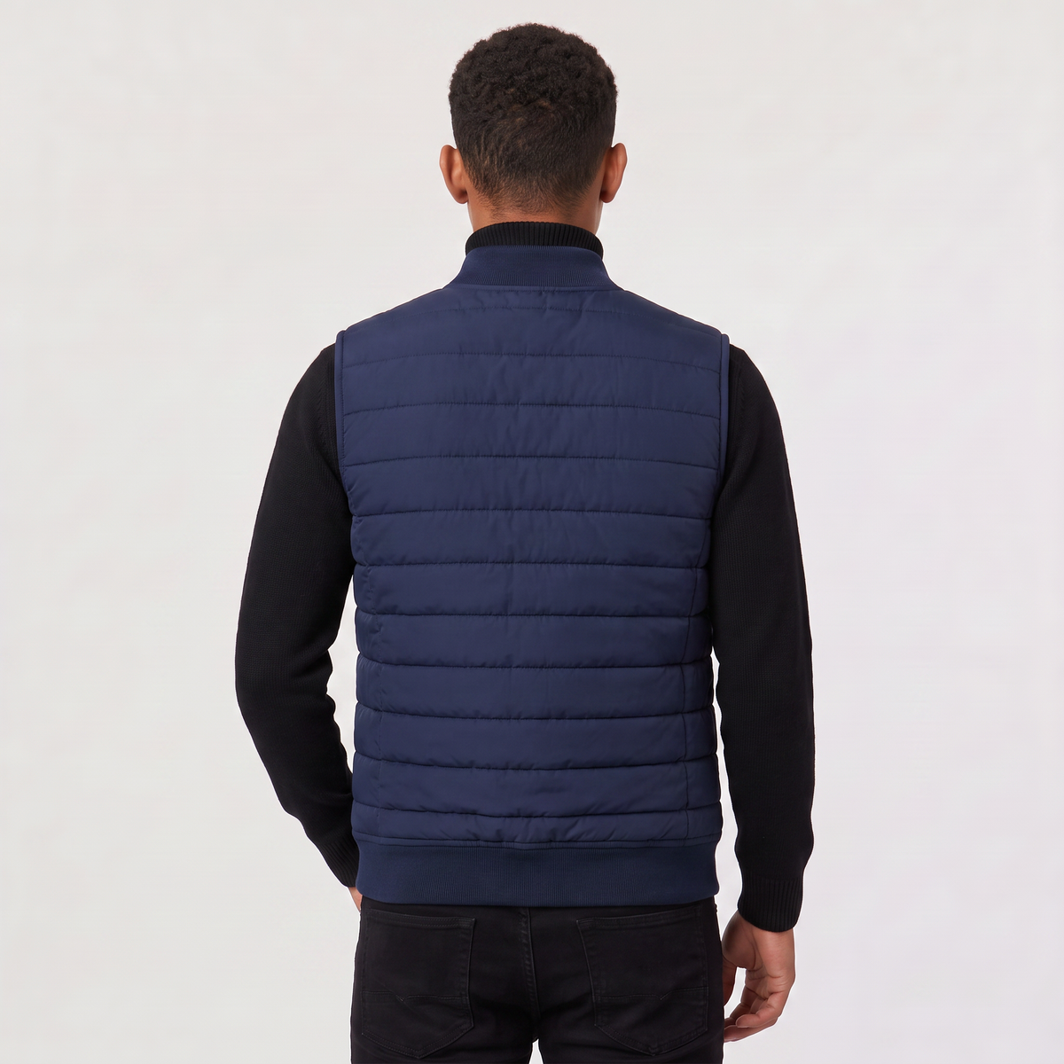 Men's Lightweight Quilted Bodywarmer – Full Zip Vest