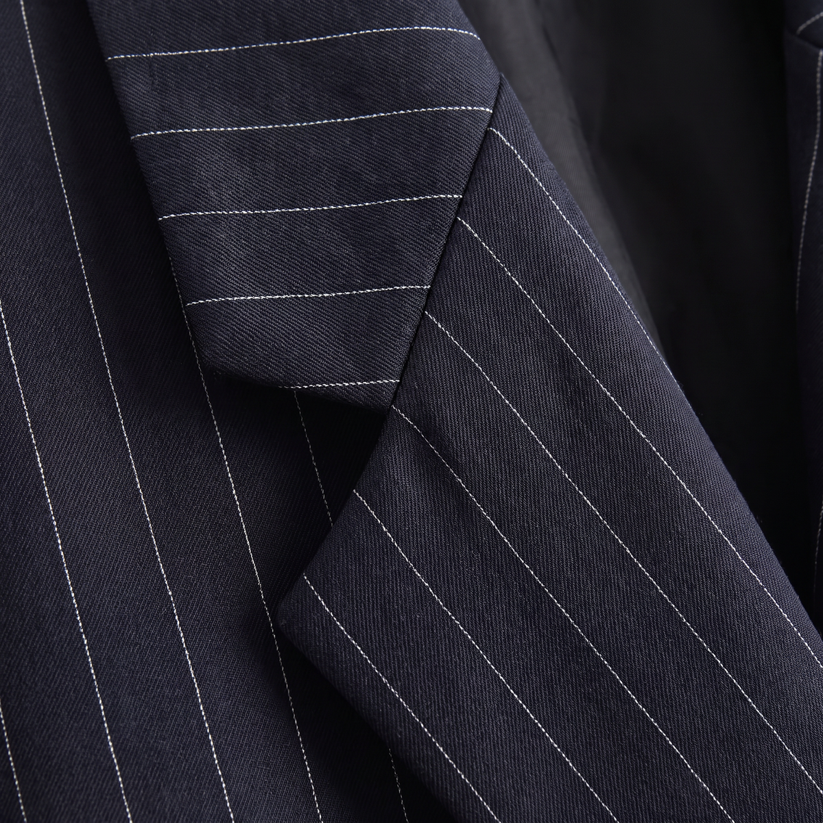 Women's Oversized Boxy Pinstripe Blazer