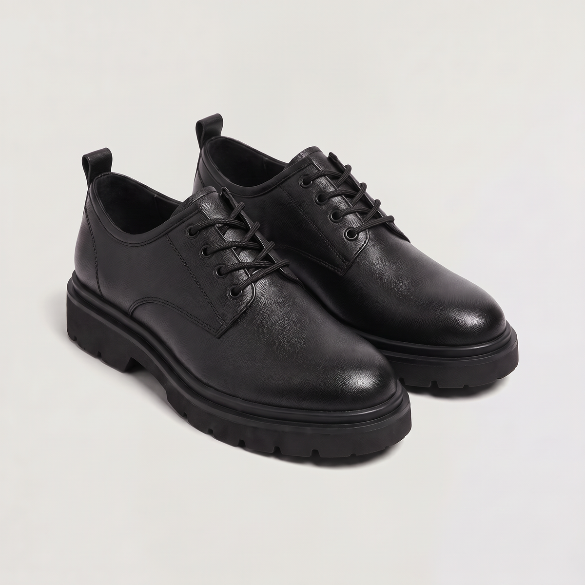 Men's Chunky Lug Sole Derby Shoes
