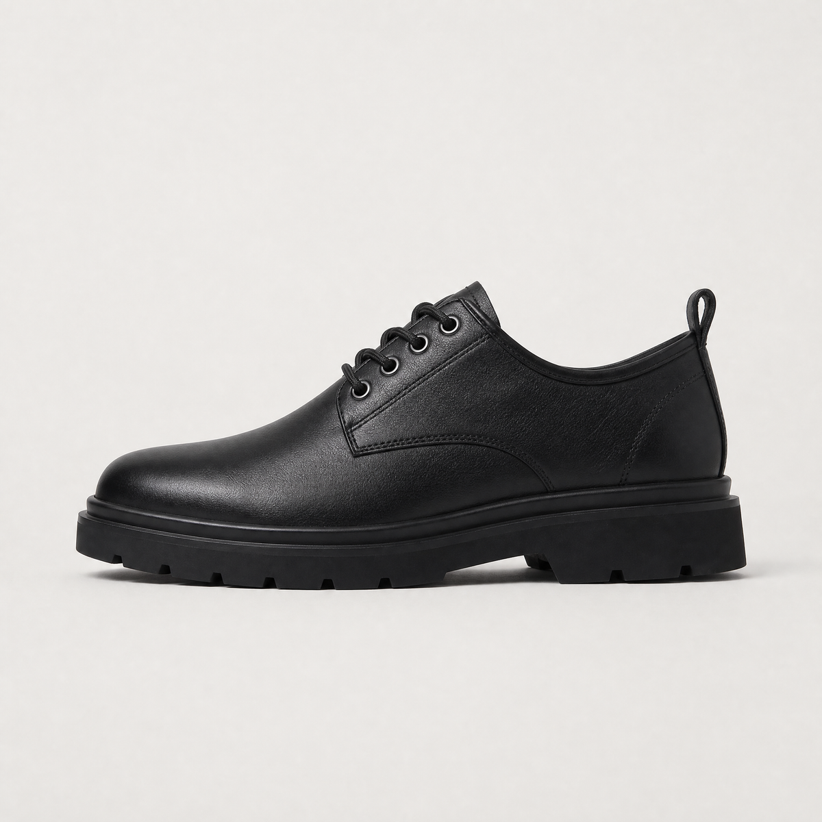 Men's Chunky Lug Sole Derby Shoes