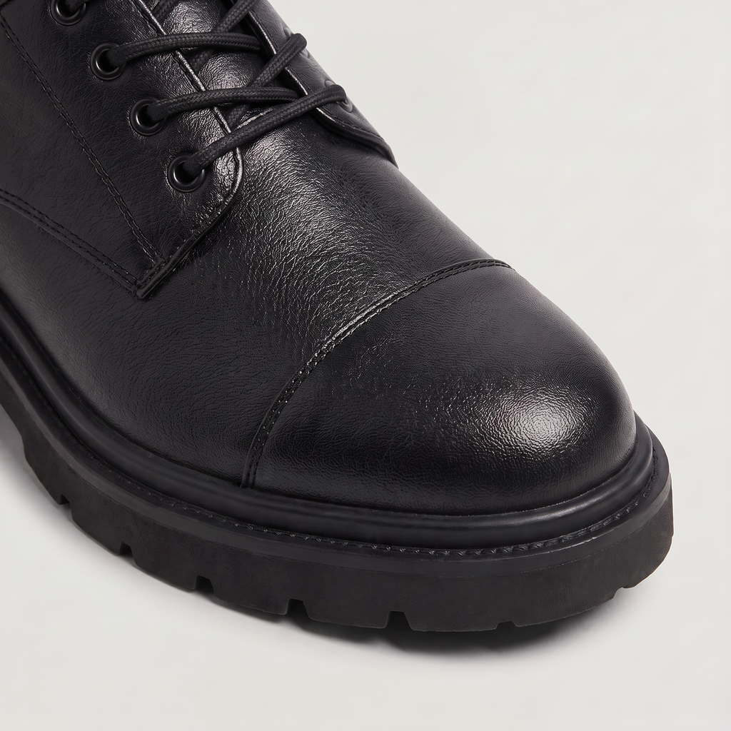 Men's Chunky Lug Sole Derby Shoes
