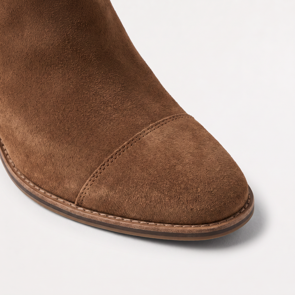 Women's Knee-High Cushioned Leather Boots