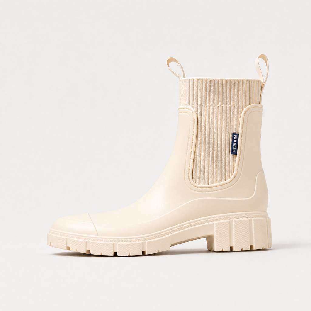Women's Waterproof Chunky Chelsea Boots
