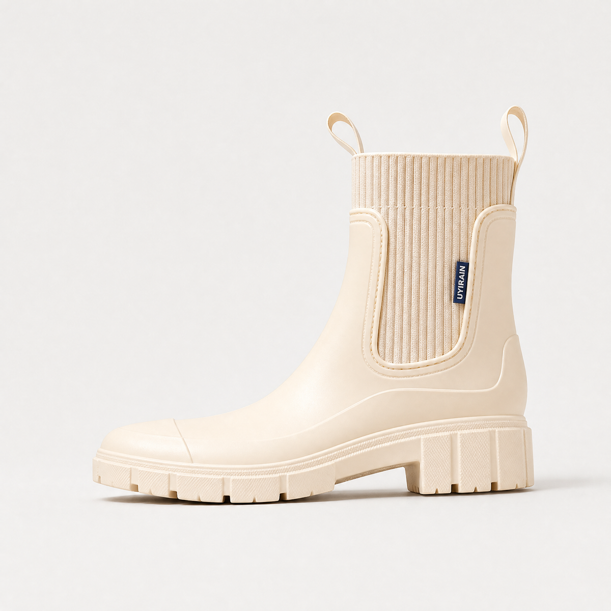 Women's Waterproof Chunky Chelsea Boots