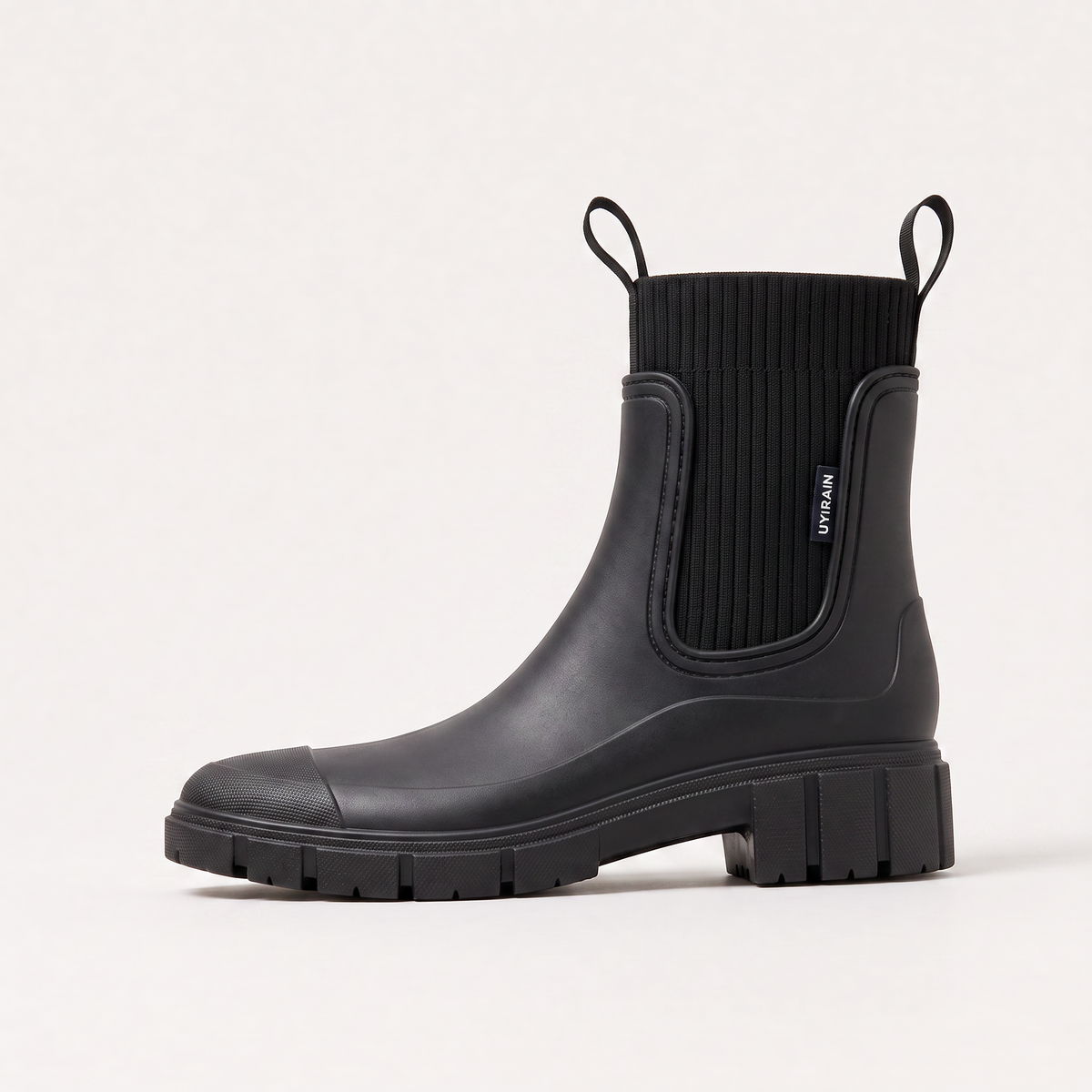 Women's Waterproof Chunky Chelsea Boots