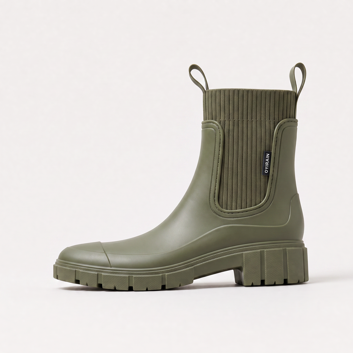 Women's Waterproof Chunky Chelsea Boots