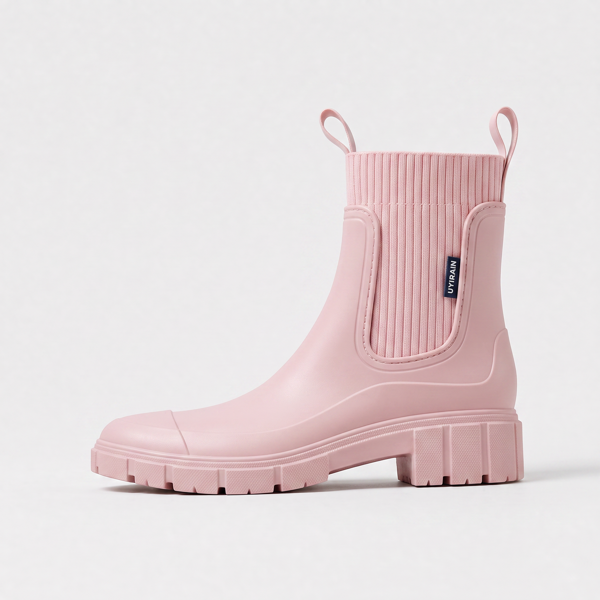 Women's Waterproof Chunky Chelsea Boots
