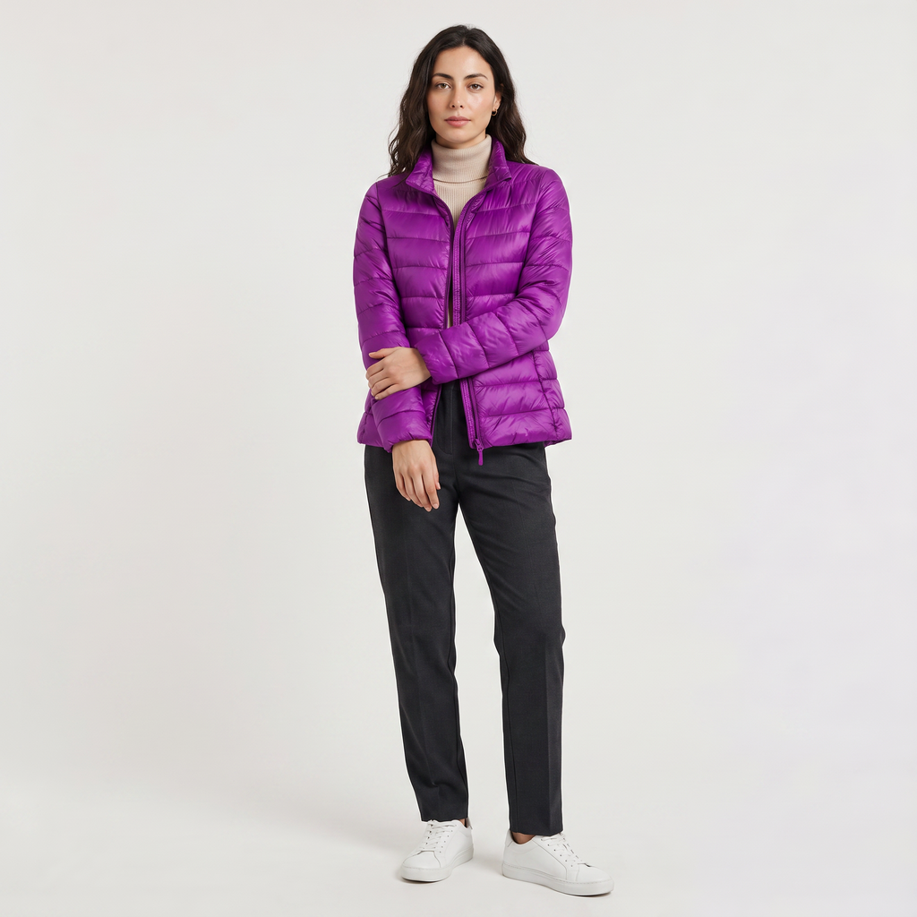 Women's Windproof Lightweight Quilted Jacket