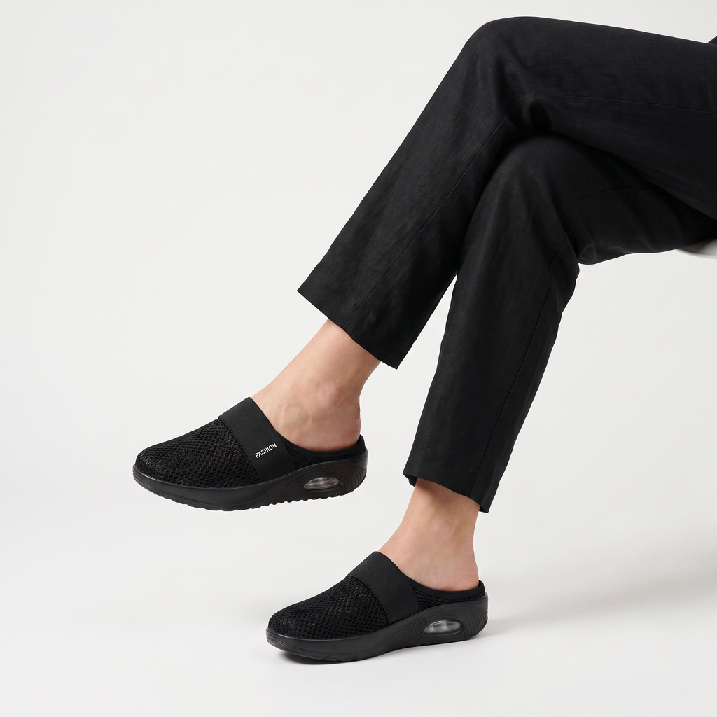 Women's Backless Slip-On Trainers