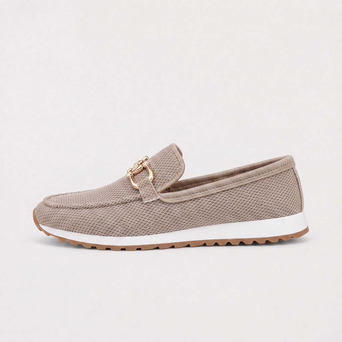 Women's Slip-On with Gum Sole Trainer Loafers