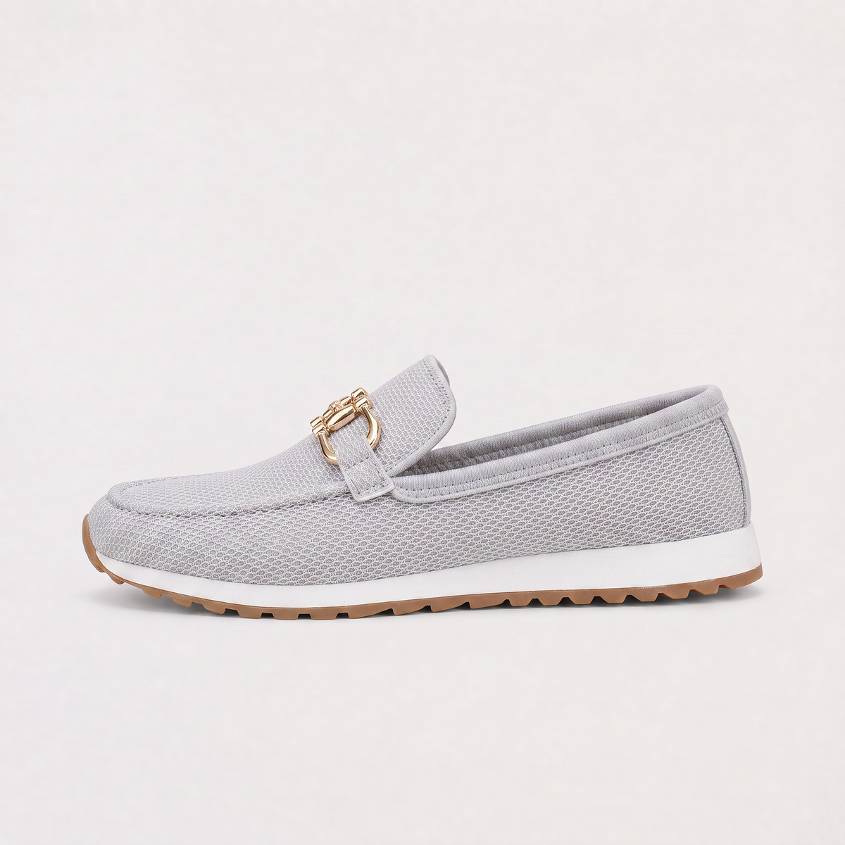 Women's Slip-On with Gum Sole Trainer Loafers