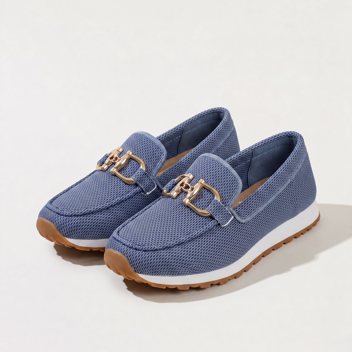 Women's Slip-On with Gum Sole Trainer Loafers