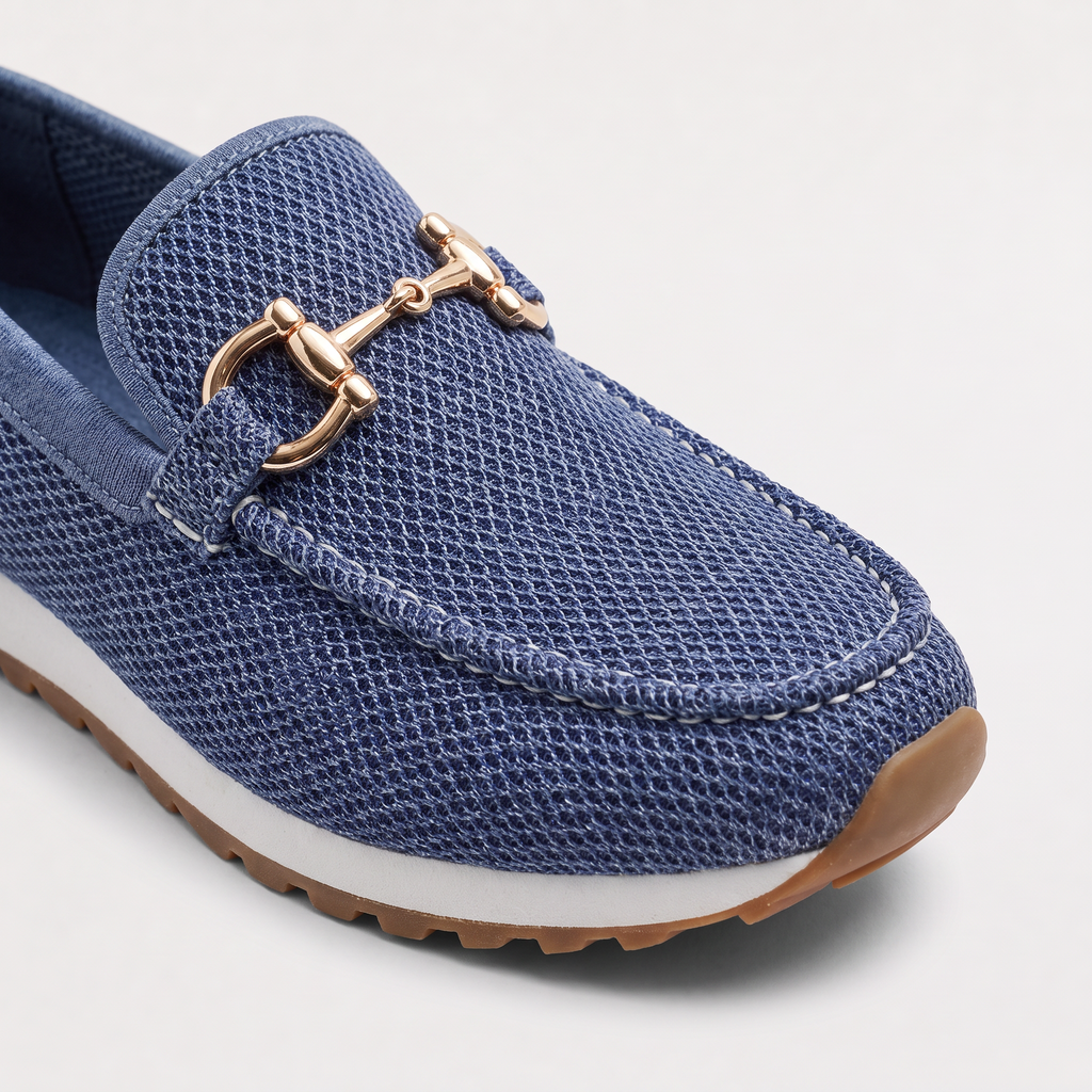 Women's Slip-On with Gum Sole Trainer Loafers