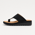 Women’s Toe Ring Slide Sandals - Wedge Sole