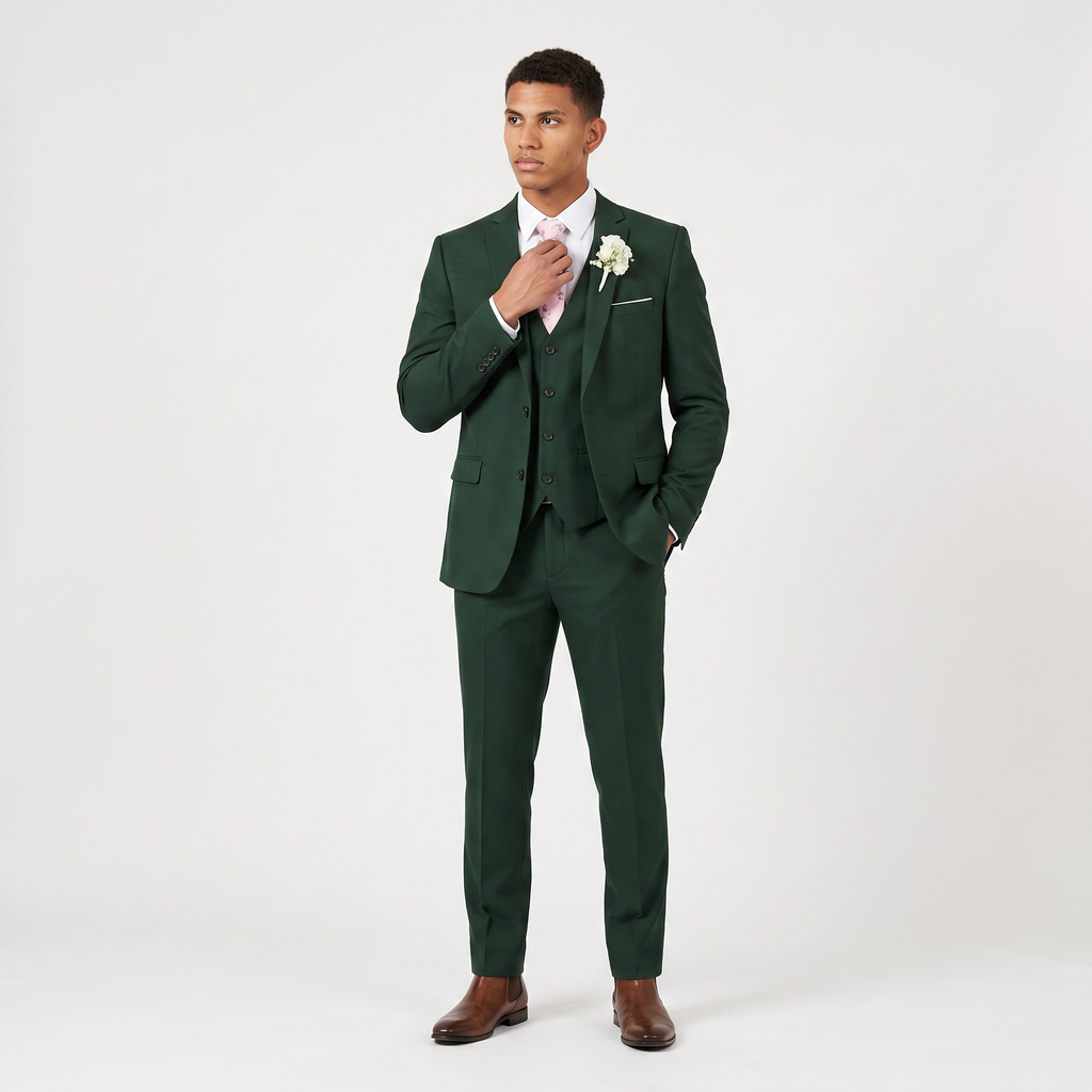 Men's Three-Piece Wedding Suit