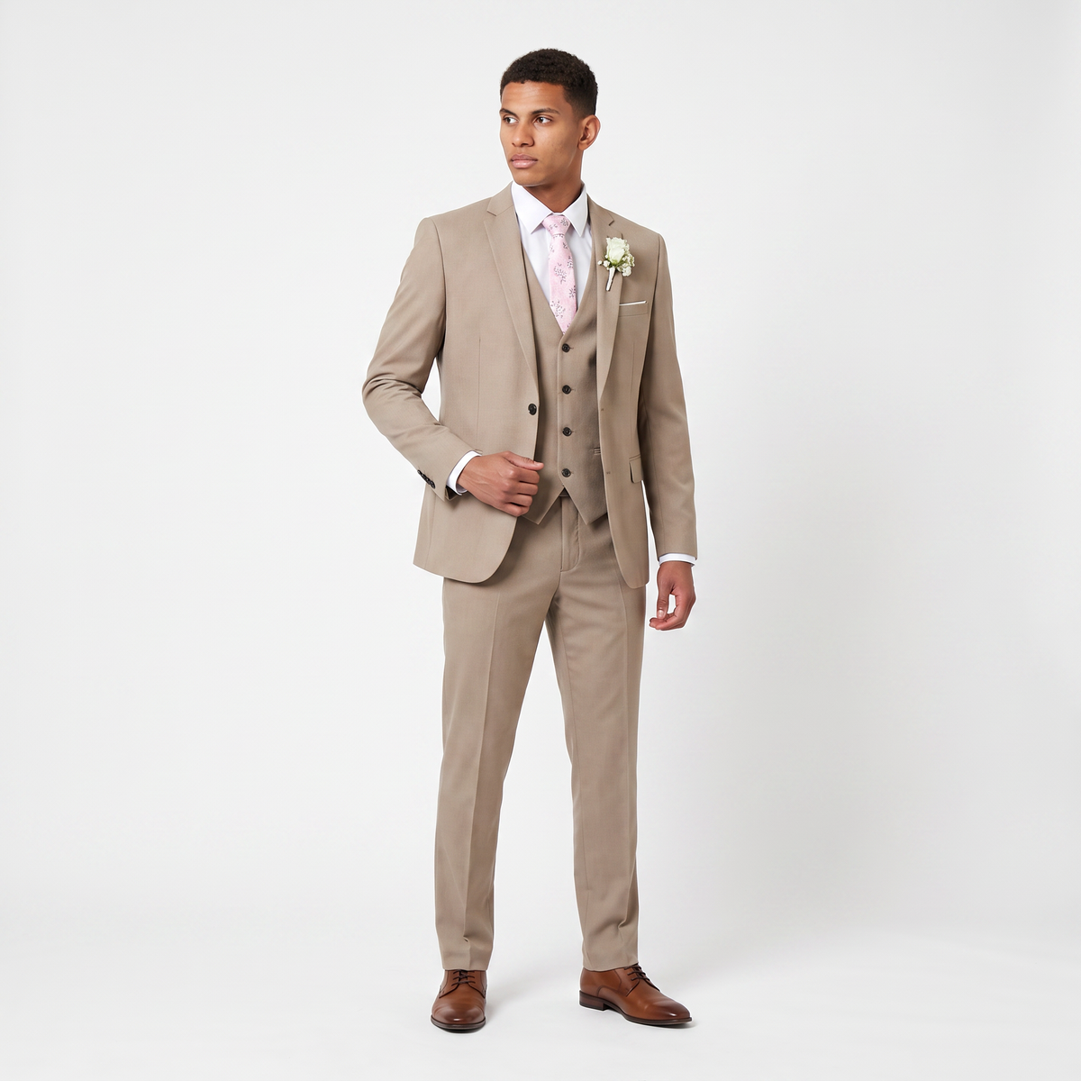 Men's Three-Piece Wedding Suit