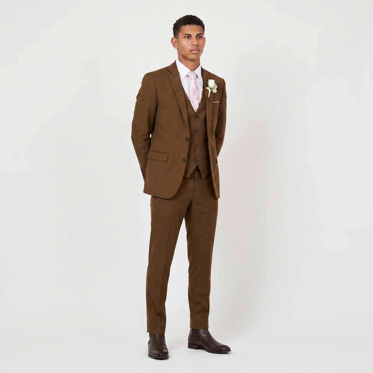 Men's Three-Piece Wedding Suit