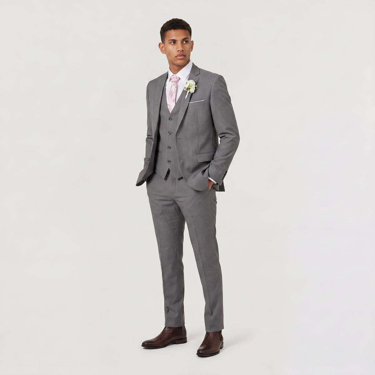 Men's Three-Piece Wedding Suit