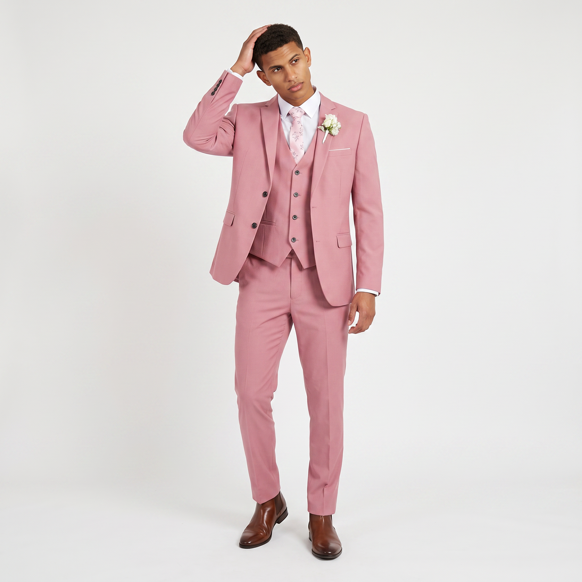 Men's Three-Piece Wedding Suit