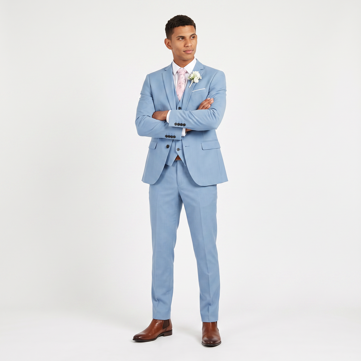 Men's Three-Piece Wedding Suit