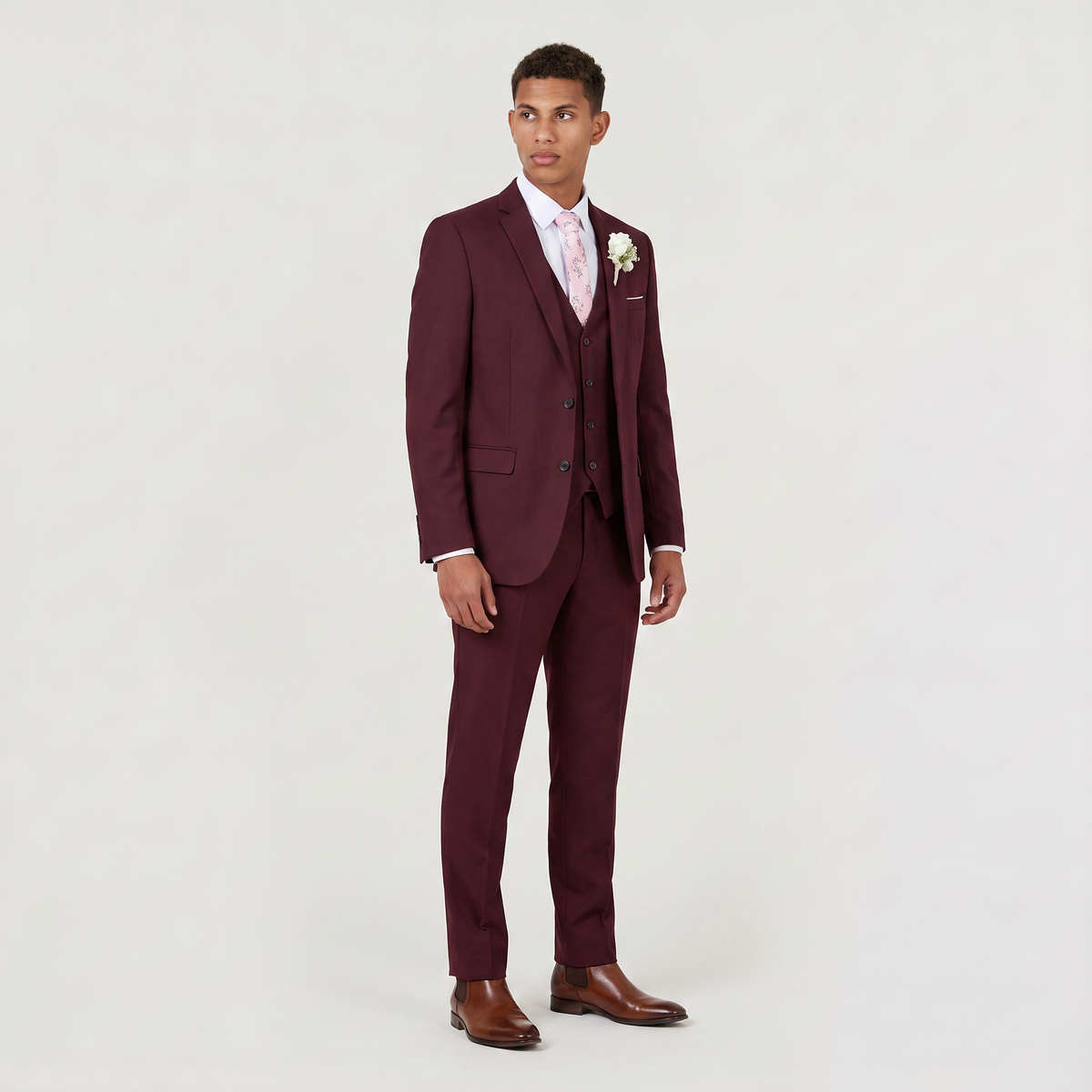 Men's Three-Piece Wedding Suit