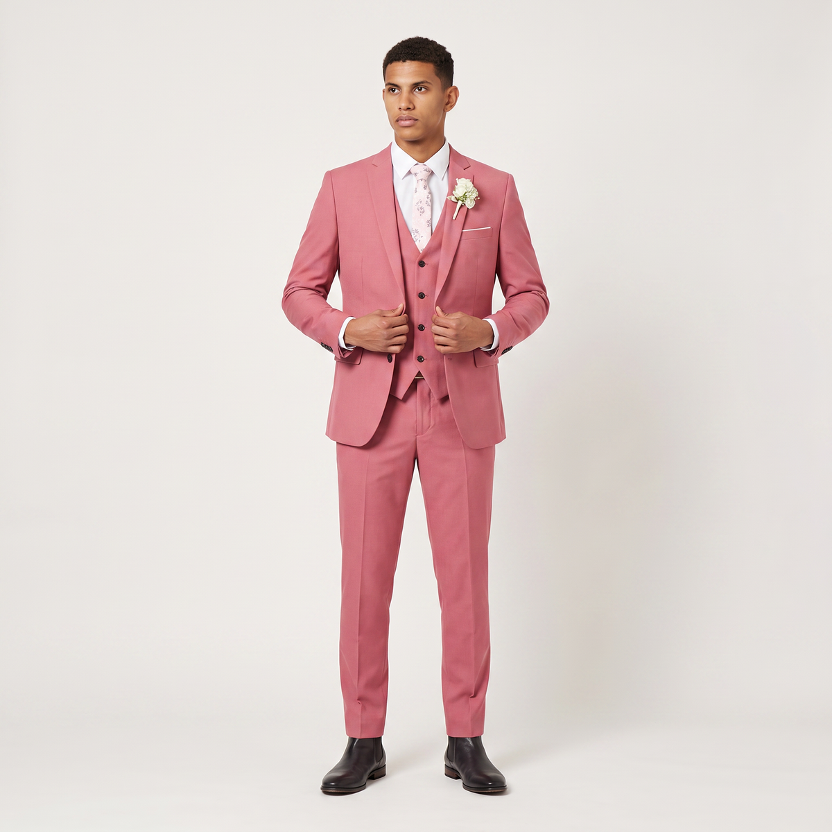 Men's Three-Piece Wedding Suit