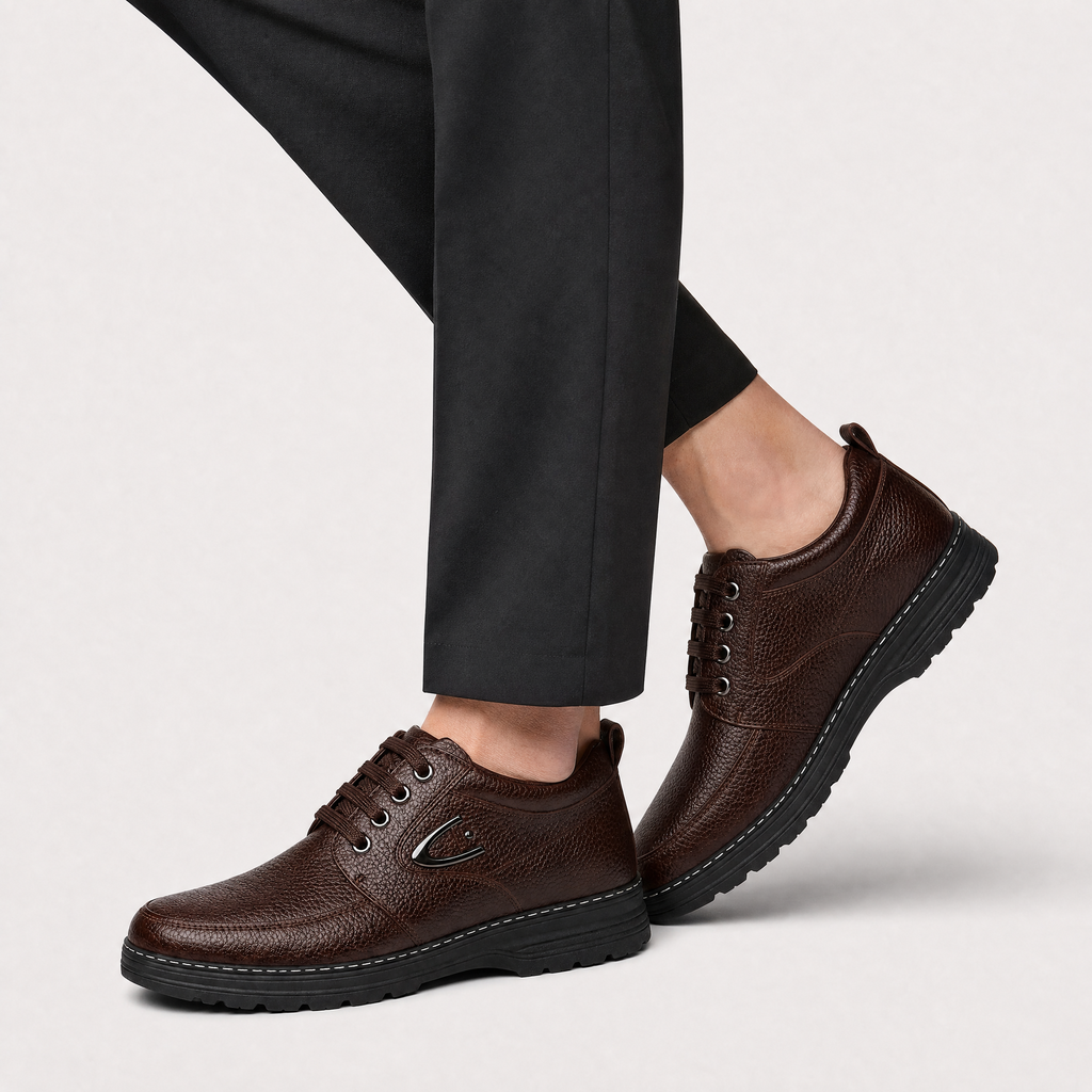 Men's Lace-Up Casual Ankle Shoes
