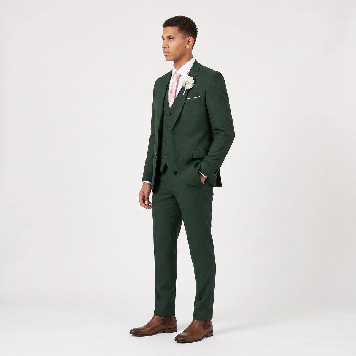 Men's Three-Piece Wedding Suit