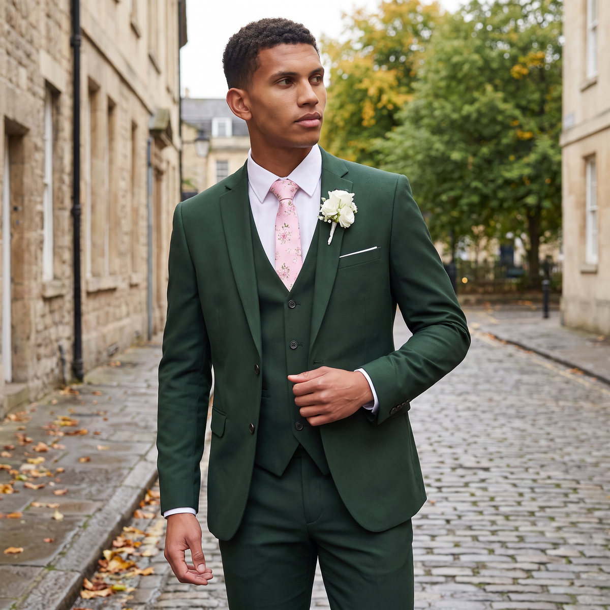 Men's Three-Piece Wedding Suit