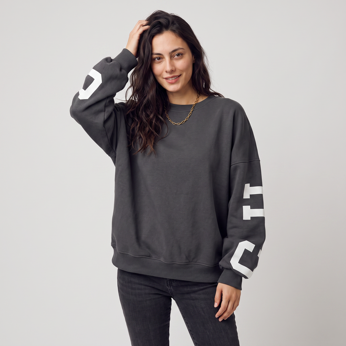 Women's Oversized Varsity Jumper