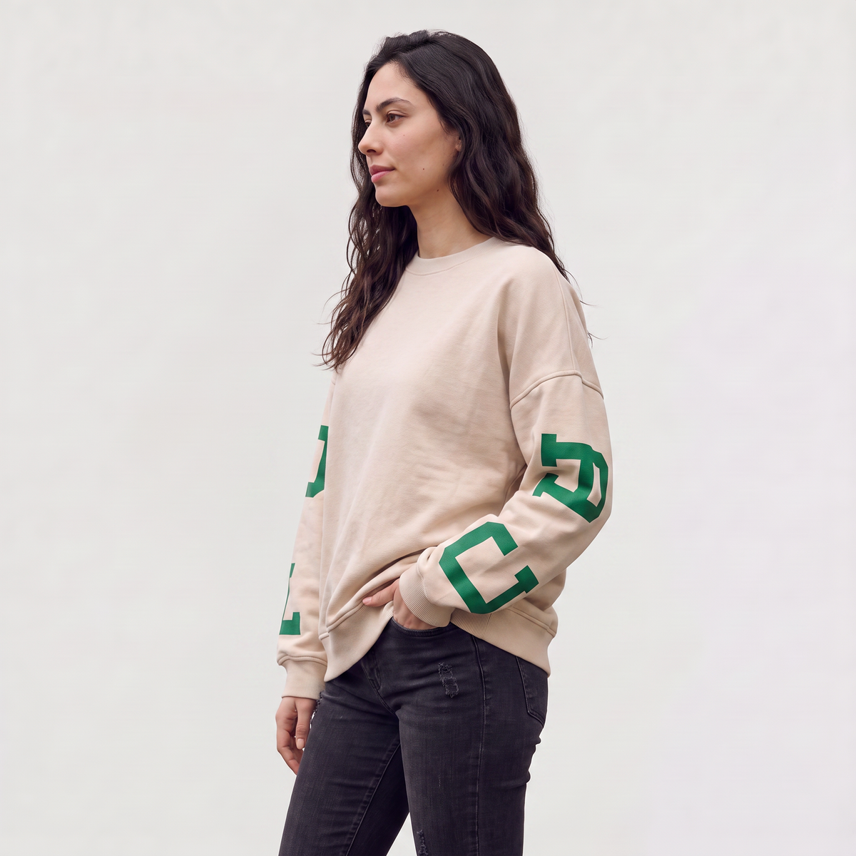Women's Oversized Varsity Jumper