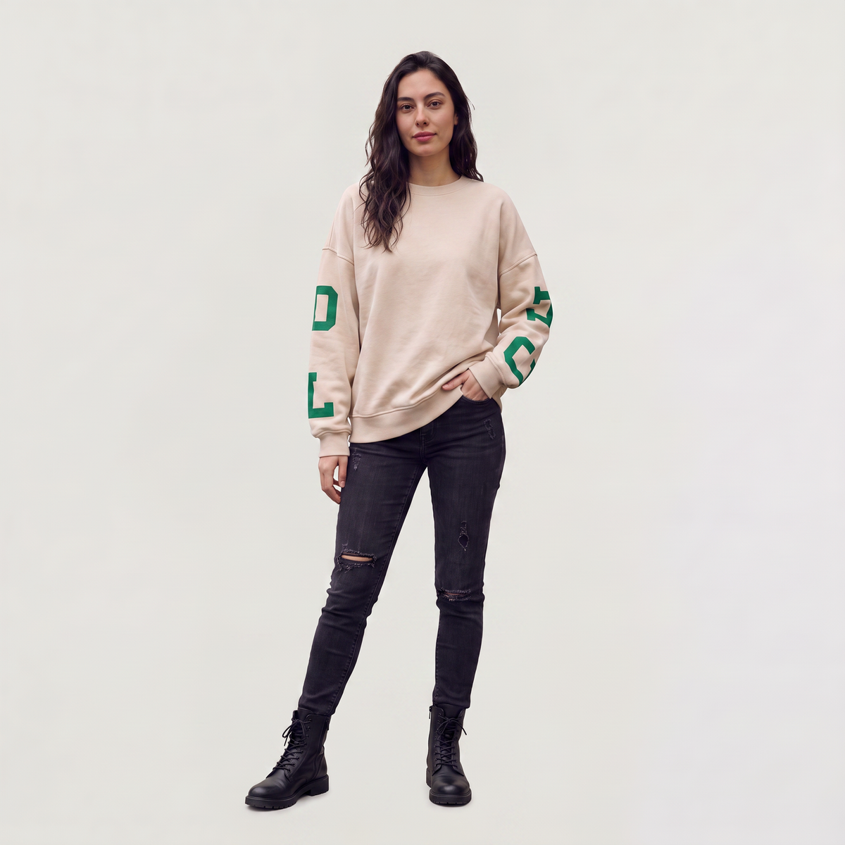 Women's Oversized Varsity Jumper