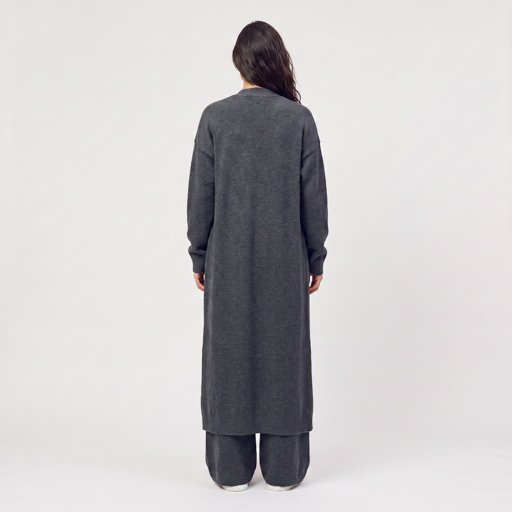 Women's Three-Piece Knitted Cardigan Set