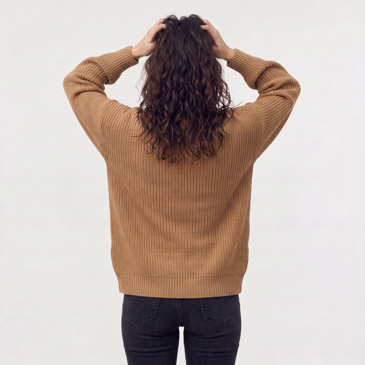 Women's V-Neck Button-Front Knit Cardigan