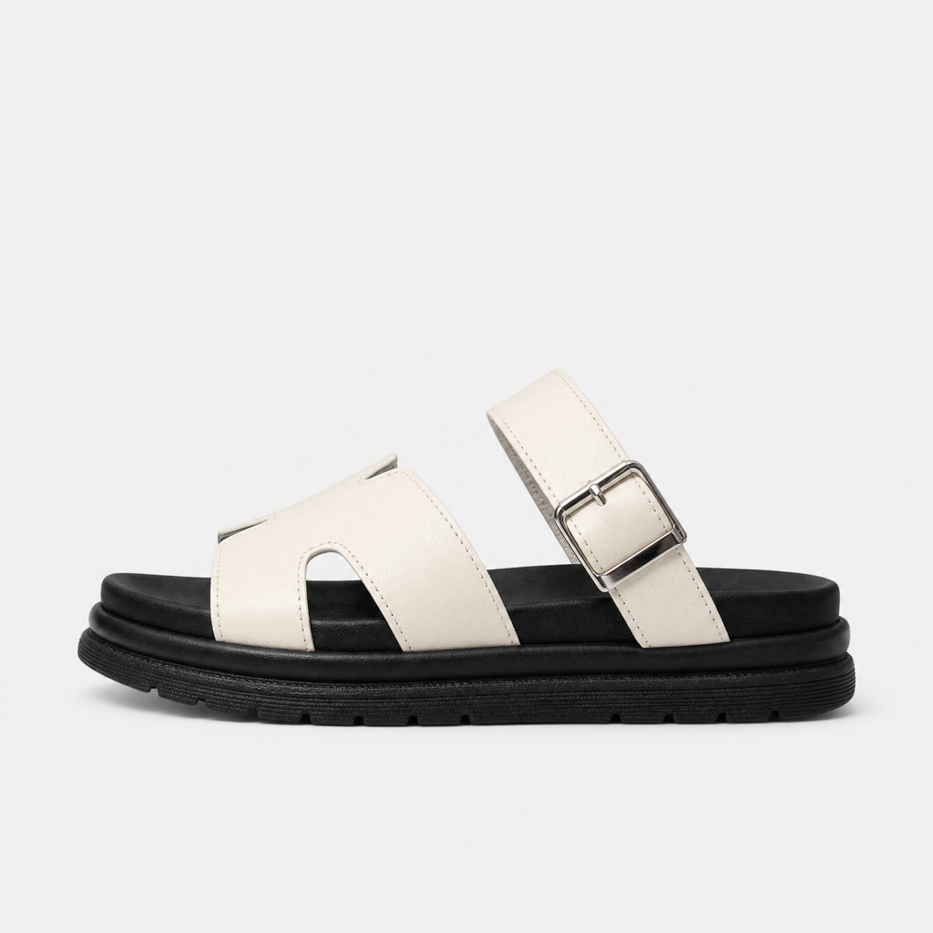 Women’s Orthopedic Platform Sandals with Adjustable Buckle