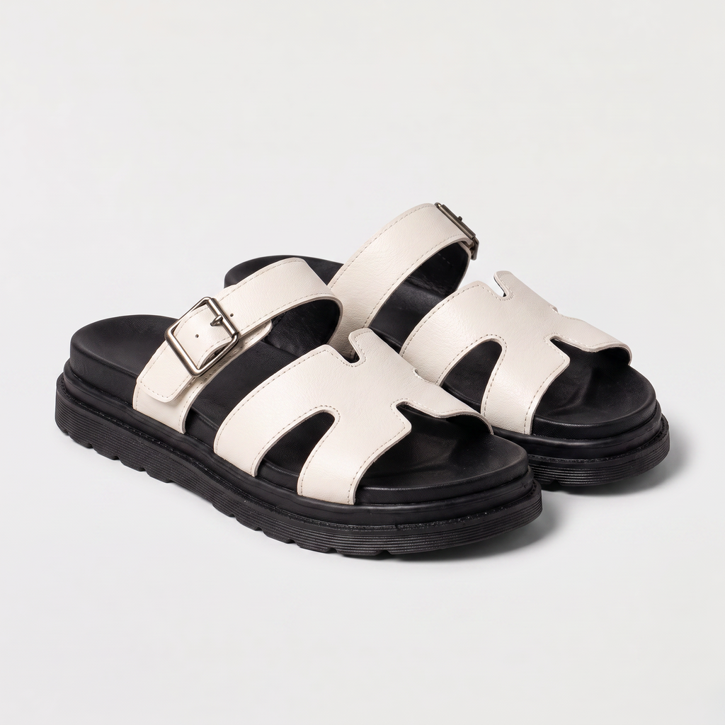 Women’s Orthopedic Platform Sandals with Adjustable Buckle