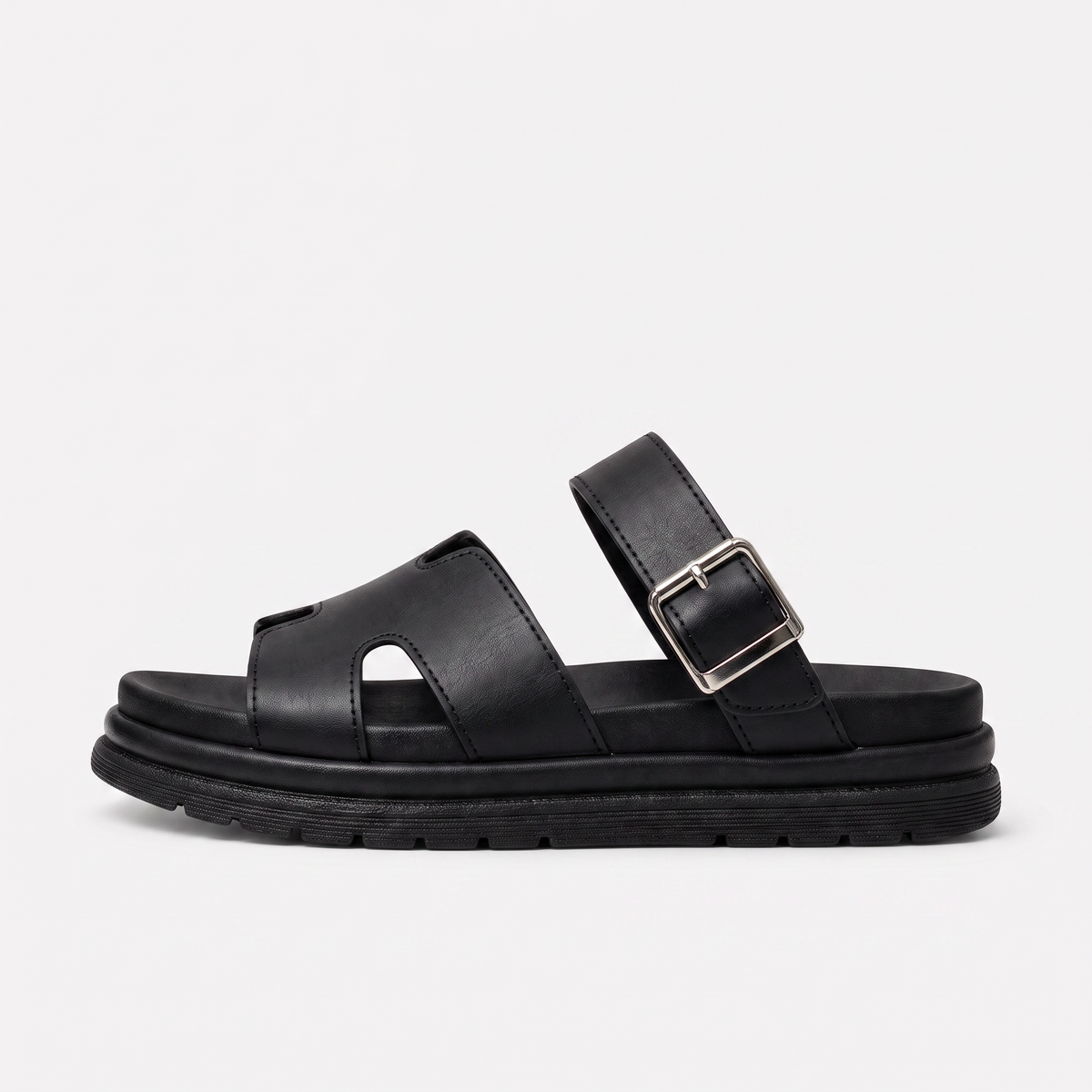 Women’s Orthopedic Platform Sandals with Adjustable Buckle
