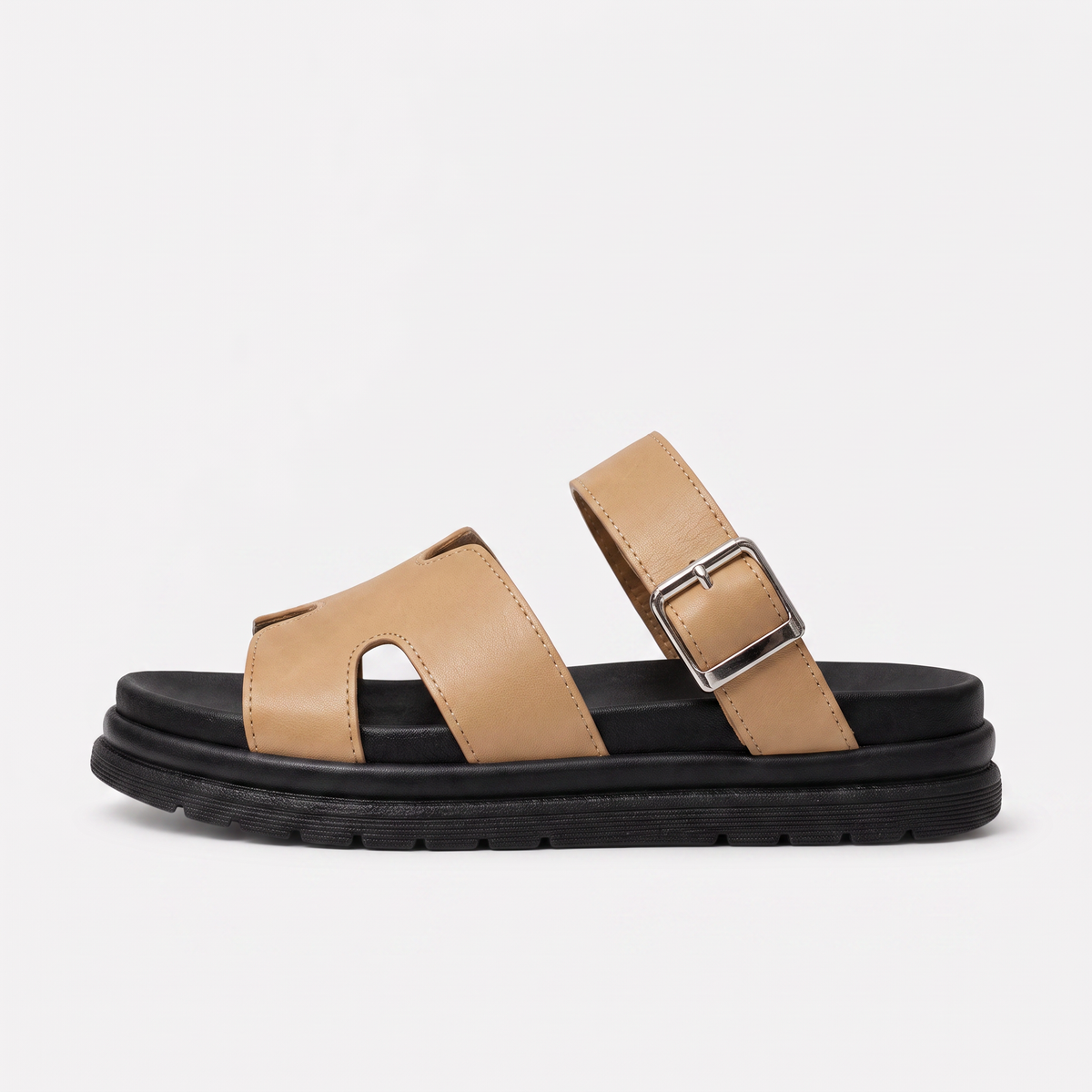 Women’s Orthopedic Platform Sandals with Adjustable Buckle