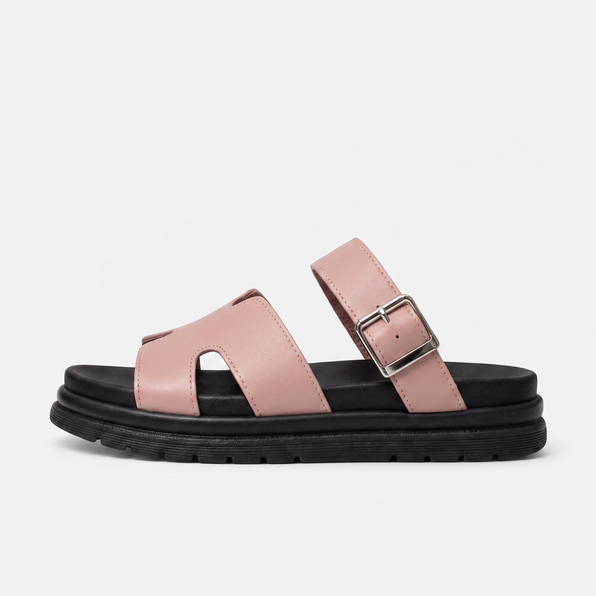 Women’s Orthopedic Platform Sandals with Adjustable Buckle