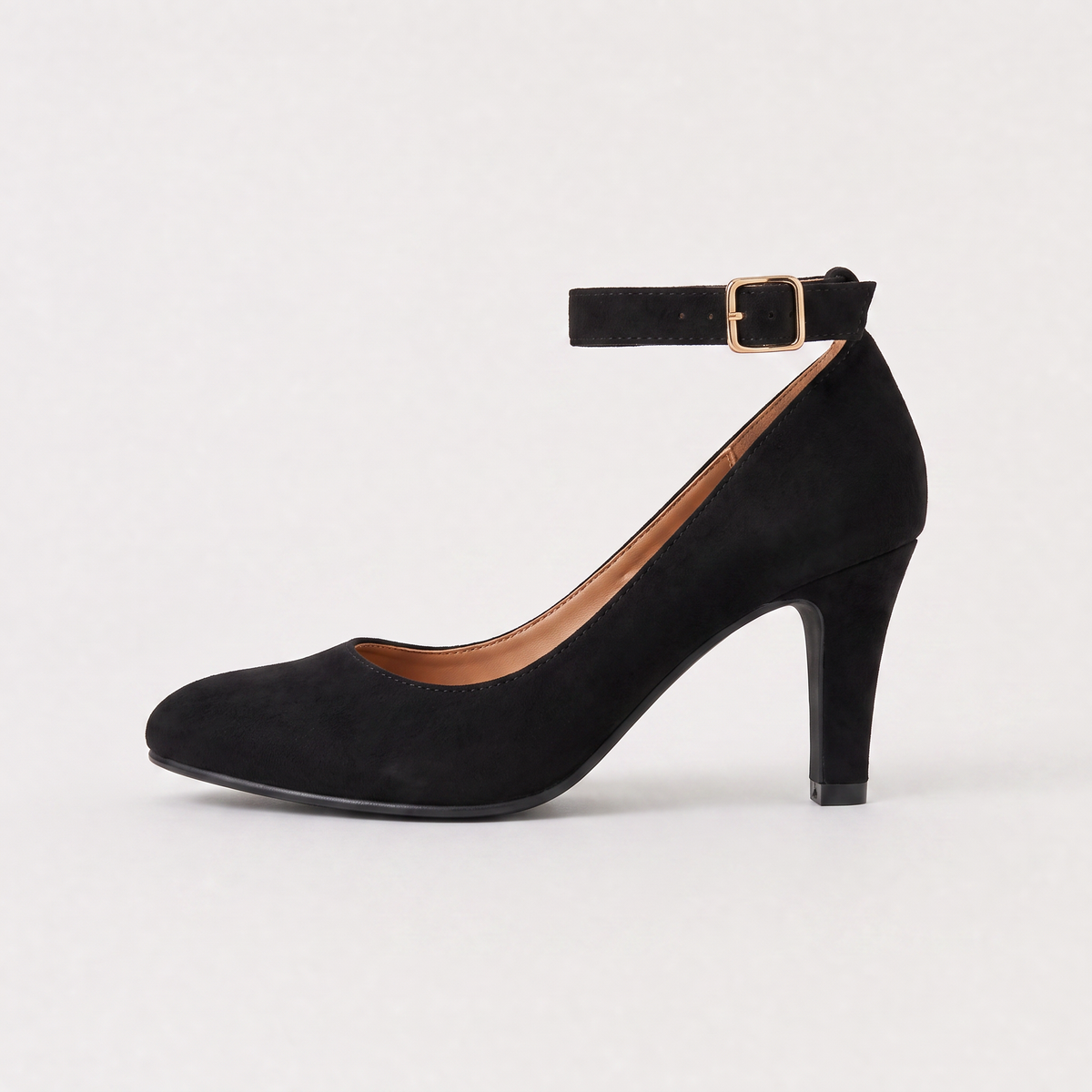 Women’s Ankle-Strap Block Heel Pumps