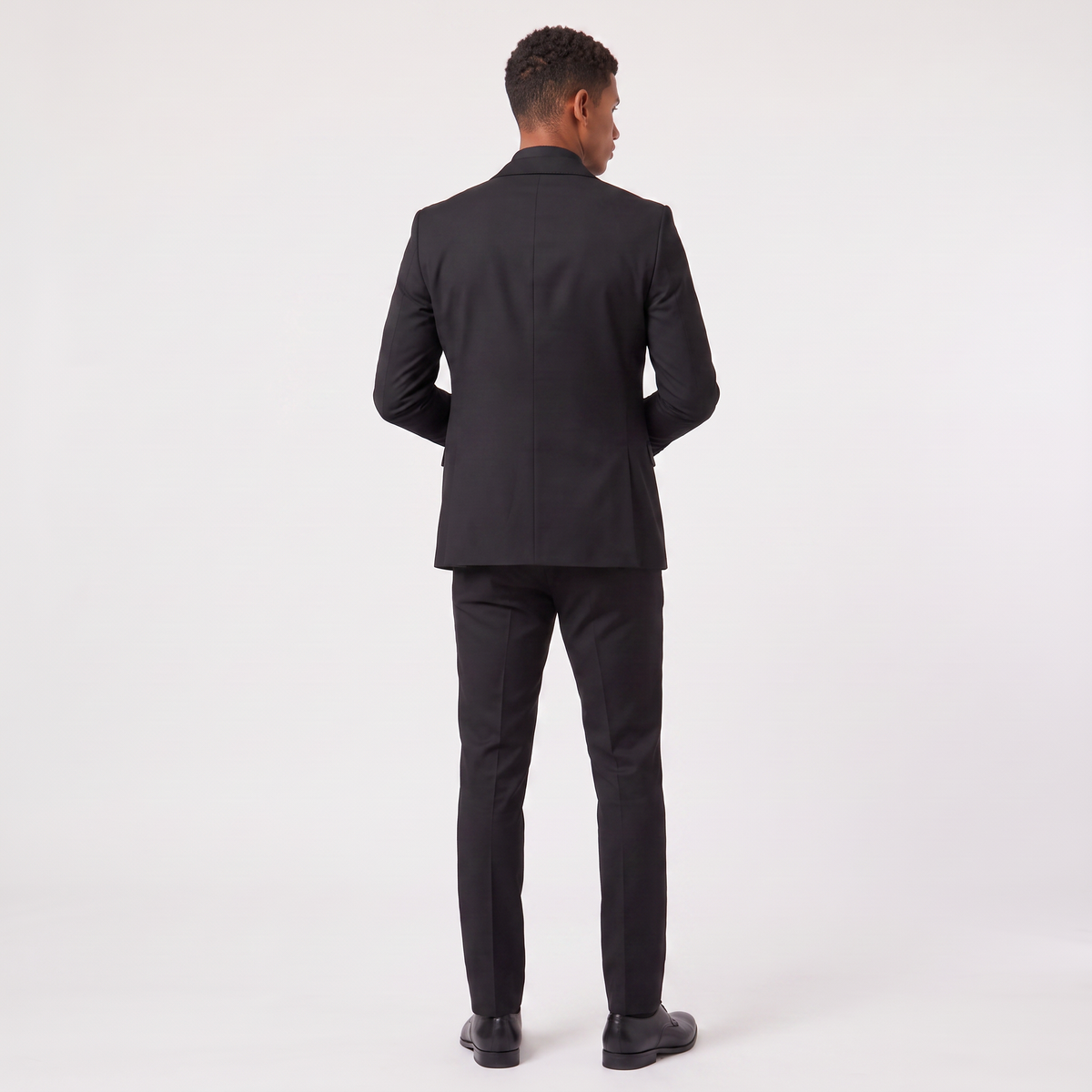 Men's Double-Breasted Slim Fit Three-Piece Suit